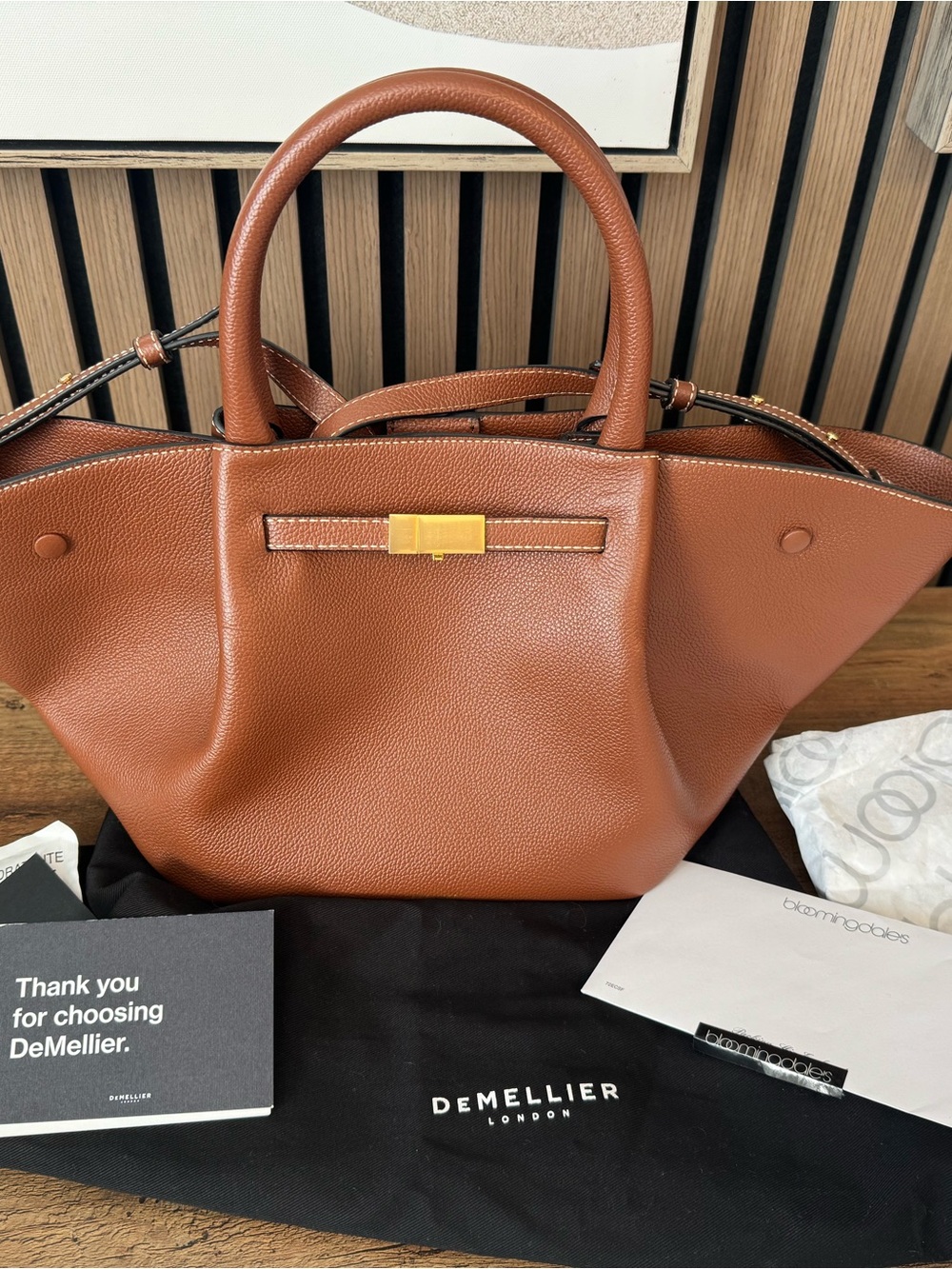 DeMellier New York Midi Tan